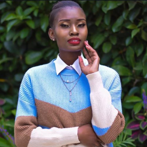 Sharon Akinyi is a business women who curates women’s outfits through Nyakimwacho Fashion on Instagram and also shares lifestyle content on her Tiktok page as Akish . Through her brand, Akinyi is able to offer her clients a bold and vibrant fashion collections that celebrate individuality, creativity, and self-expression. Nyakimwacho is known for its stunning designs and eye-catching pieces, combining modern trends with timeless elegance, offering a range of fashion that empowers wearers to stand out and embrace their true selves.